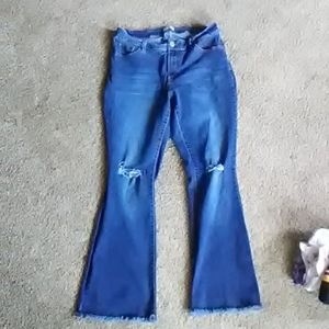 YMI blue ripped jeans